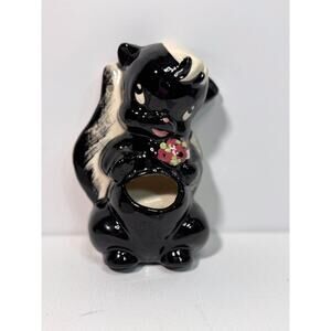 1950s Skunk Figurine Match Safe De Stinker DeLee Art